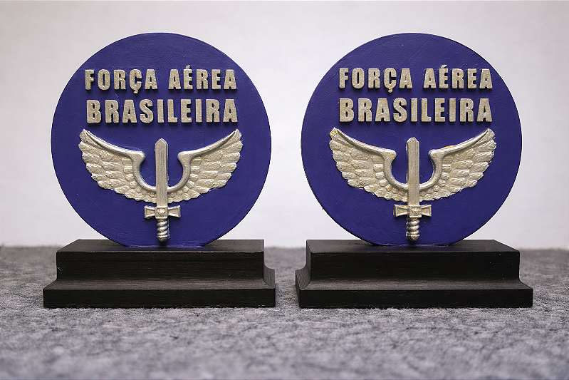 Troféu força aérea brasileira impressão 3d