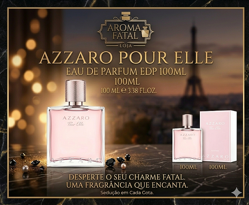 AZZARO POUR ELLE EAU DE PARFUM EDP 100ML