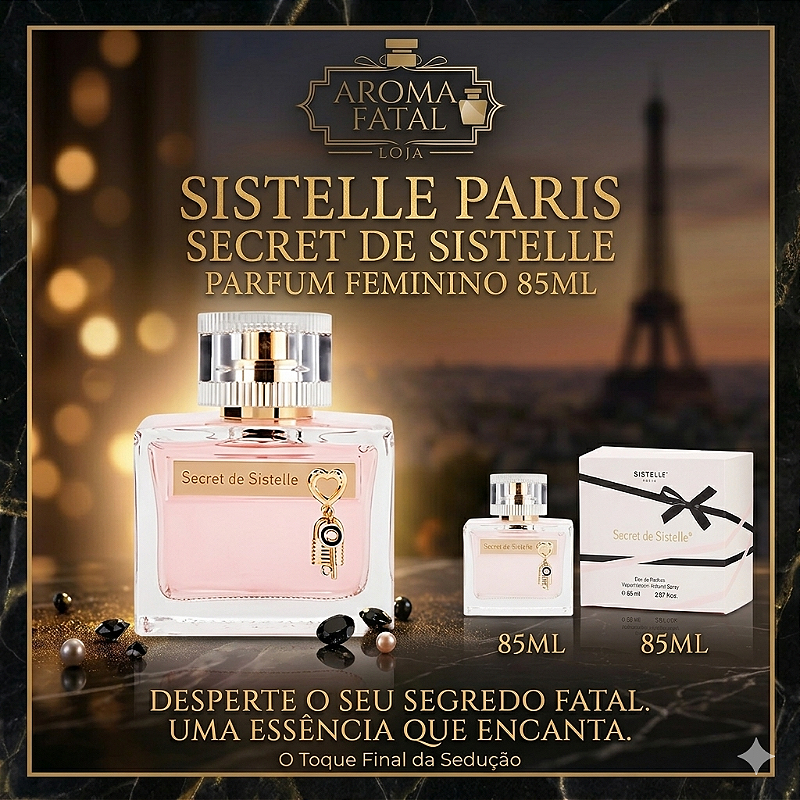 SISTELLE PARIS SECRET DE SISTELLE PARFUM FEMININO 85ML