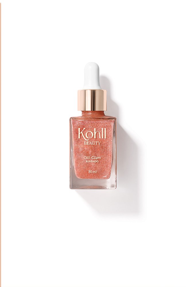 Kohll Beauty - Oil Glam Blindado Natanne Rosa 30ml - Rosé