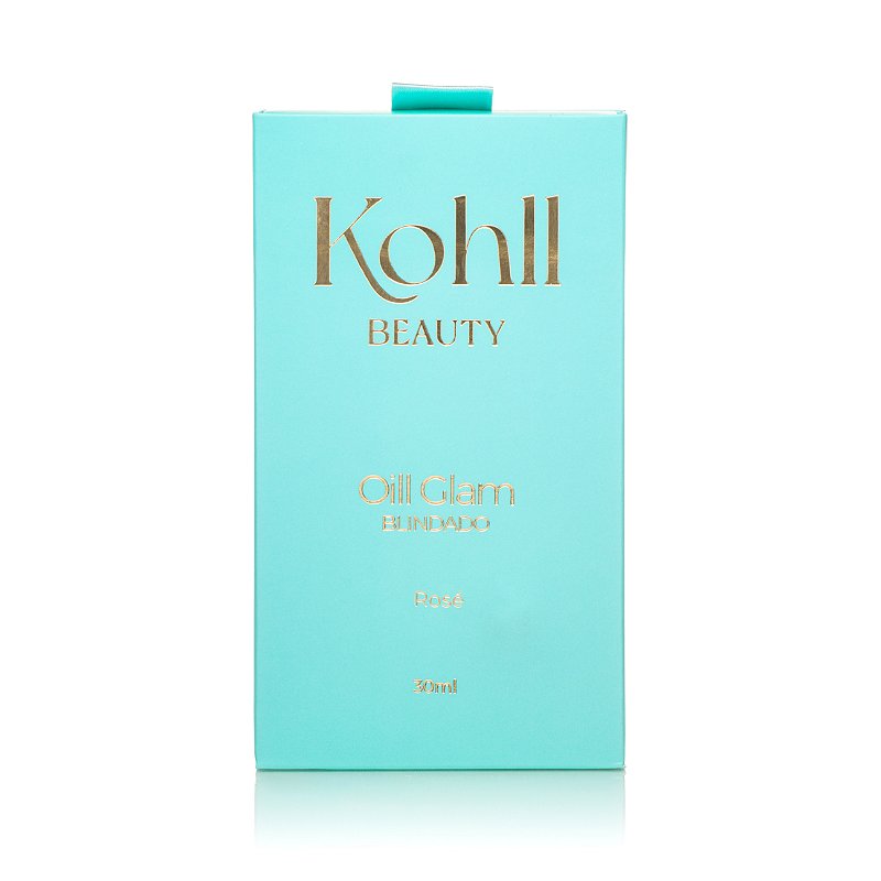 Kohll Beauty - Oil Glam Blindado Natanne Rosa 30ml - Rosé