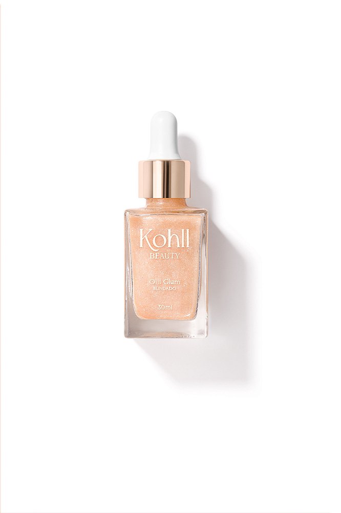 Oil Glam Natane Rosa Pele Blindada Kohll Beauty Champagne