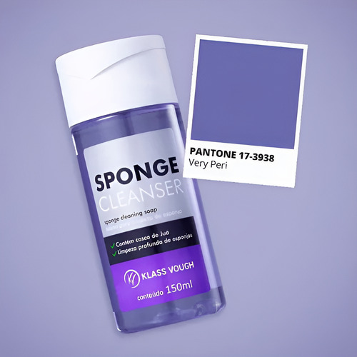Klass Vough Sponge Cleanser Limpador De Esponja 150ml Bc-008