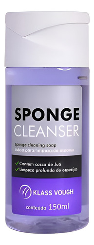 Klass Vough Sponge Cleanser Limpador De Esponja 150ml Bc-008