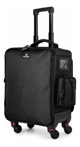 Mochila Com Rodinhas Kc-20 Pro Cor Preta Klass Vough