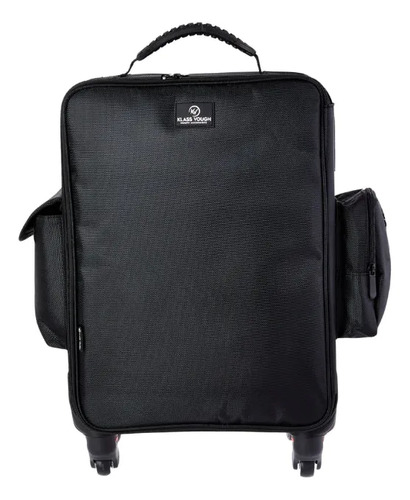 Mochila Com Rodinhas Kc-20 Pro Cor Preta Klass Vough