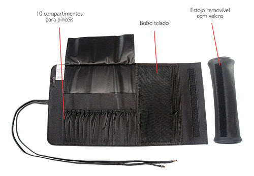 Necessaire + Porta Pincéis (4530) - Klass Vough