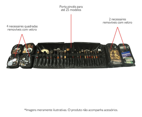Organizer Bag - Bolsa de Maquiagem (4540) - Klass Vough