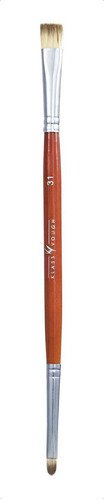 Pincel Duplo Para Delinear Brown Line 31 - Klass Vough