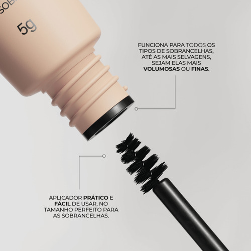 Gel Sobrancelhas Angel Brow Glue - Pri Lessa Catharine Hill