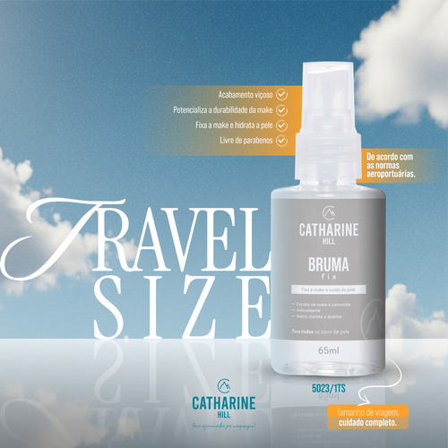 Mini Bruma Fixadora Brumafix - Catharine Hill 65ml