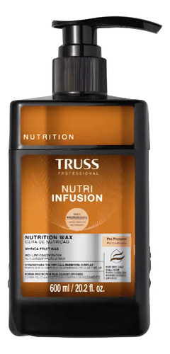 Truss Nutri Infusion Nutrition Wax Cera De Nutrição - 600ml