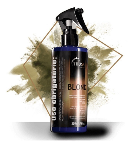 Truss Uso Obrigatório Blond 260ml Reconstrutor Neutralizador