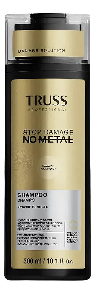 SHAMPOO STOP DAMAGE NO METAL 300ML - TRUSS