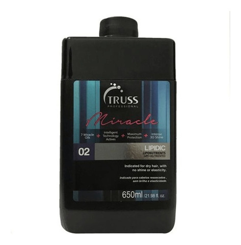 Truss Miracle Lipidic Reconstrutor De Massa - 650ml