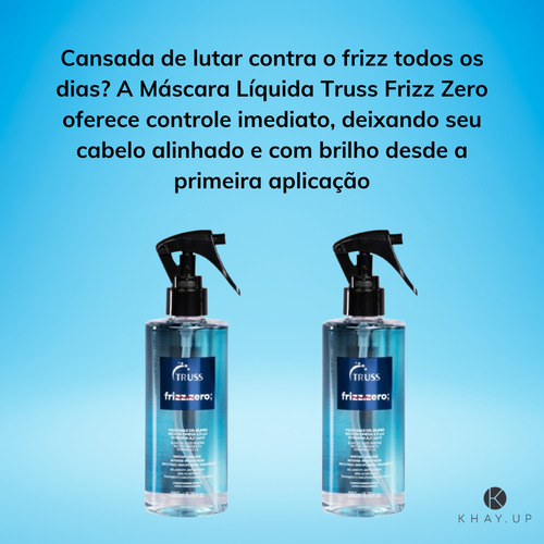 Máscara Líquida - Truss - Frizz Zero - Antifrizz 260ml
