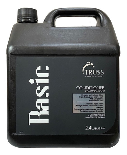 Shampoo + Condicionador Truss Profissional Basic 2400ml Cada