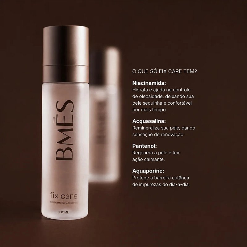 Fix Care Bruma Fixadora De Maquiagem Bmes Bm Beauty 100ml