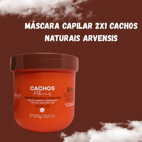 Máscara Capilar Cachos 2x1 500gr - Arvensis
