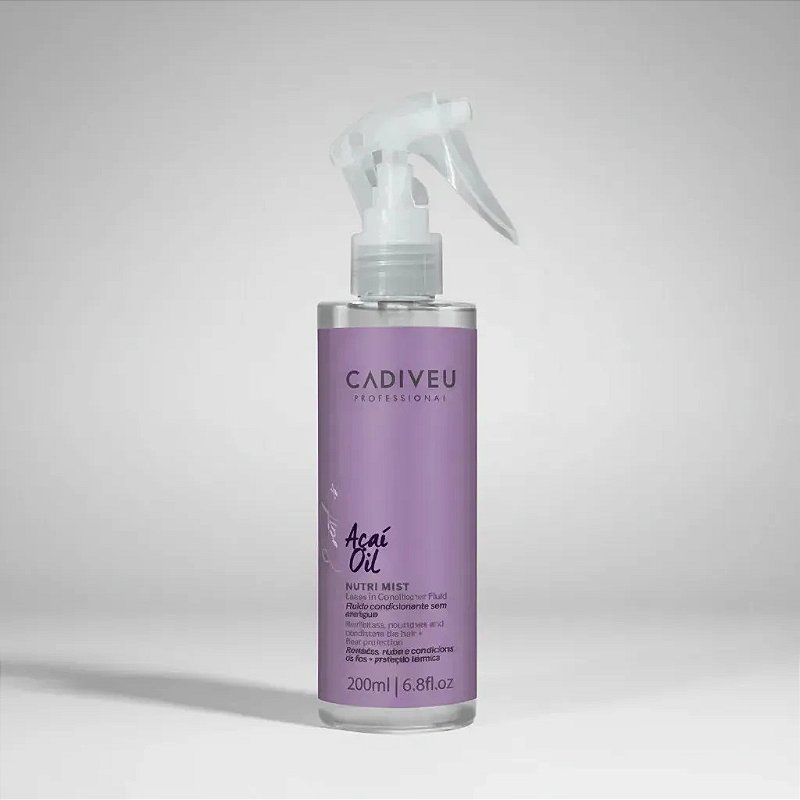 Leave -in Açaí Oil Essentials 200ml Cadiveu - Lançamento
