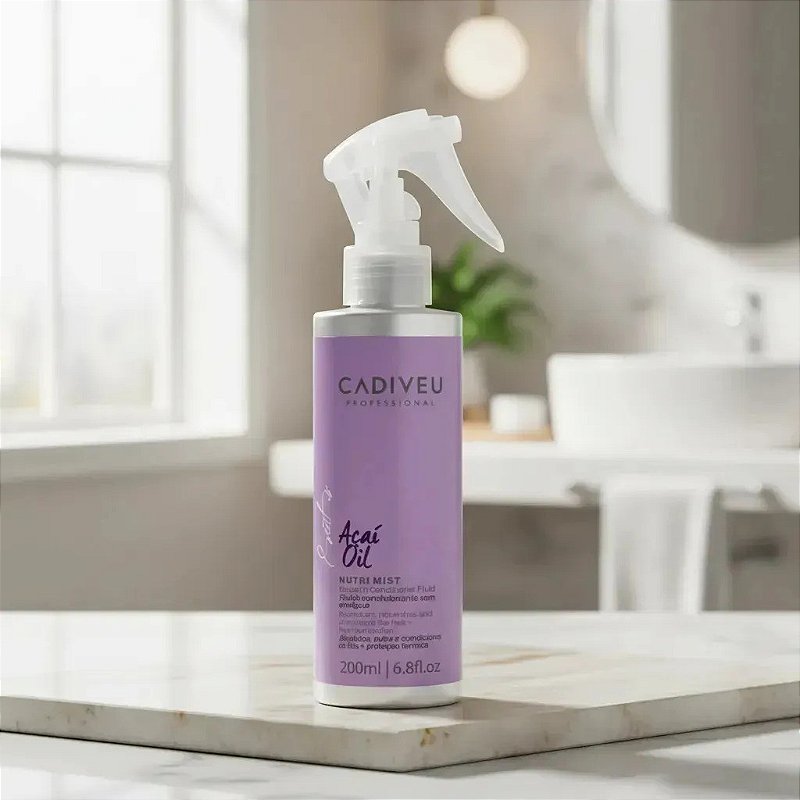 Leave -in Açaí Oil Essentials 200ml Cadiveu - Lançamento