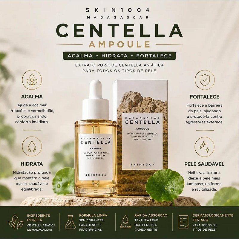 Madagascar Centella Ampoule  - 55ml  SKIN1004