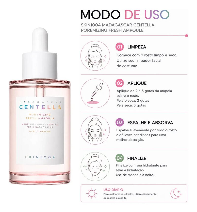 Madagascar Centella Poremizing Fresh Ampoule - 100ml