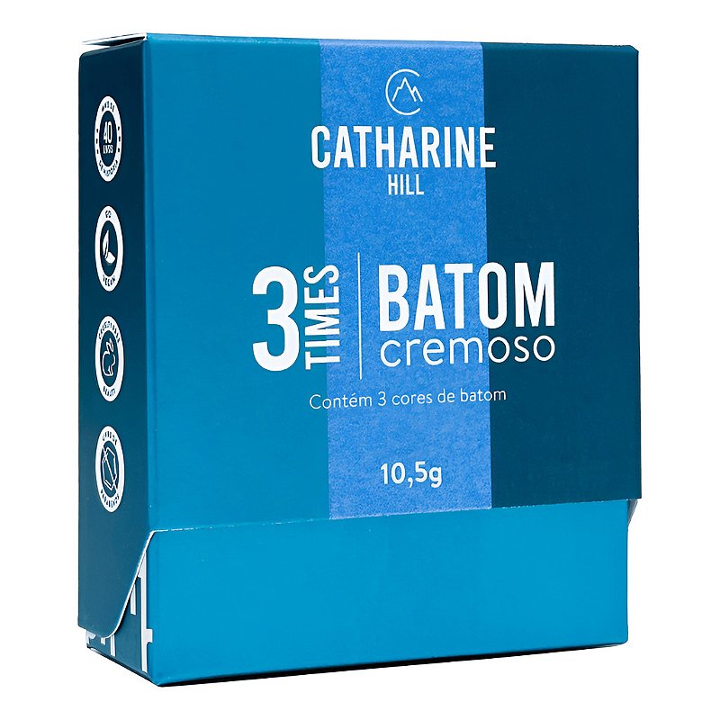 Batom Cremoso 3 Times Catharine Hill