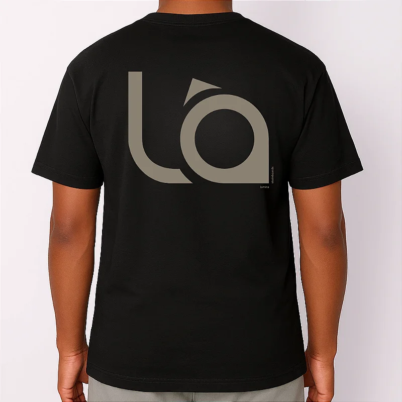 Camiseta Lâmina LA Preta SkateBoards | Street Original