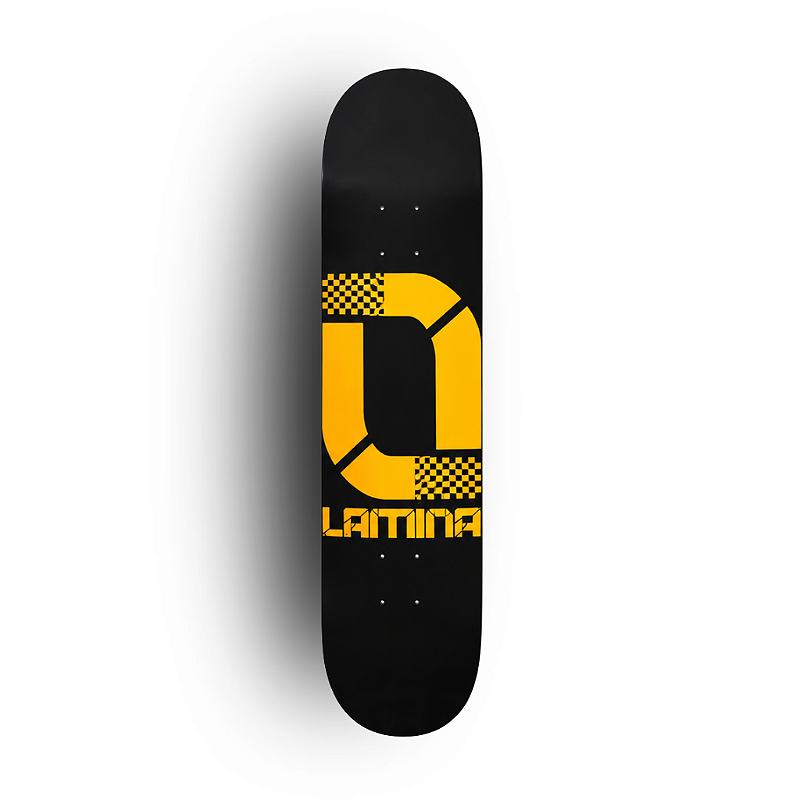 Shape NuGrid Preto Maple Canadense | Lâmina SkateBoards