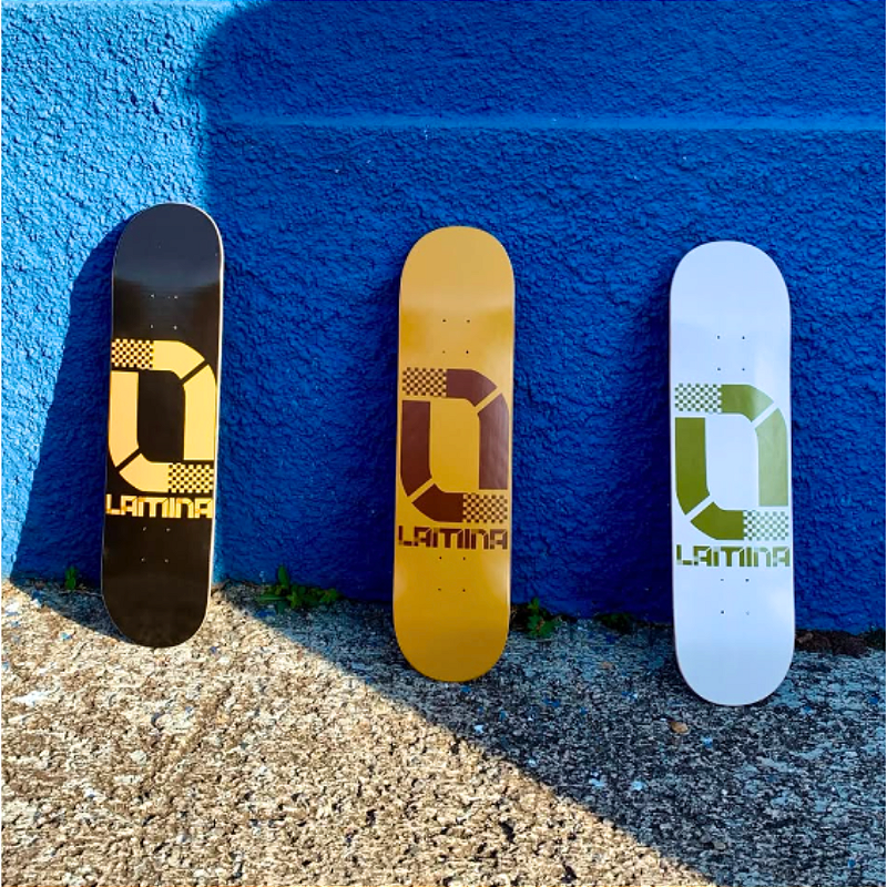Shape NuGrid Preto Maple Canadense | Lâmina SkateBoards