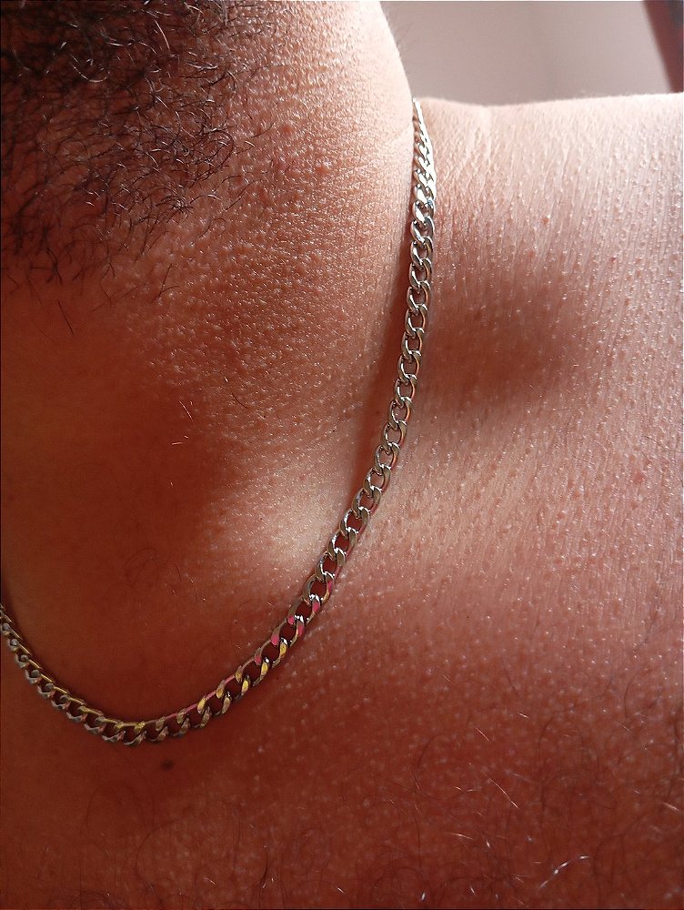 Corrente Masculina Gourmet Aço
