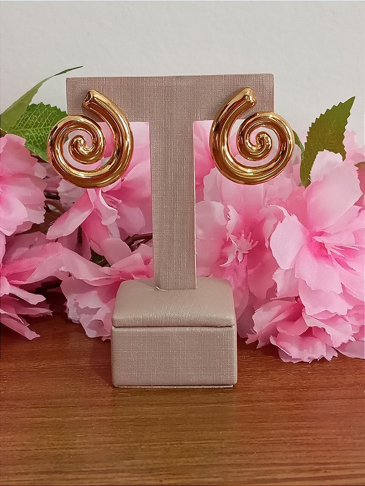 Brinco Espiral Aço