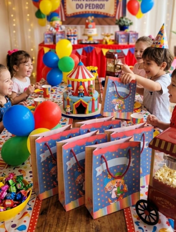 10 Sacolinhas Surpresa Patati Patatá Festa