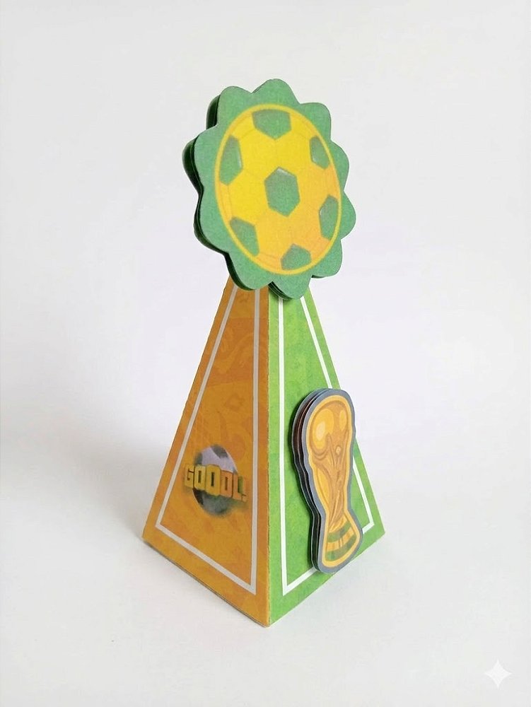 10 Caixinhas Pirâmide Copa do Mundo