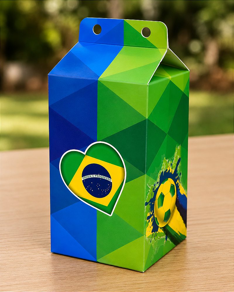 10 Caixinhas Milk Copa Do Mundo Brasil