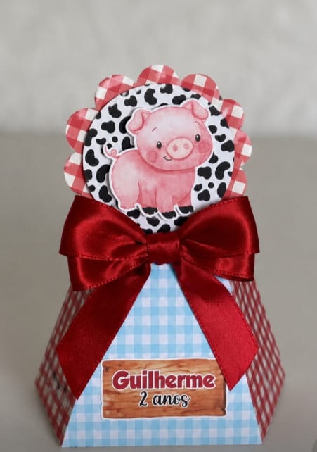 Kit Festas Fazendinha com Decoração Rústica