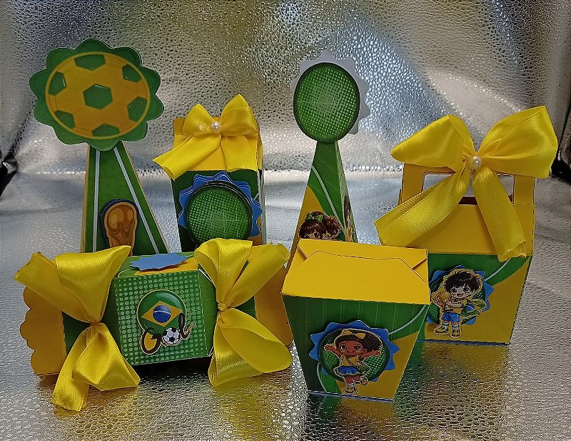 Kit Festas Personalizadas Copa do Mundo
