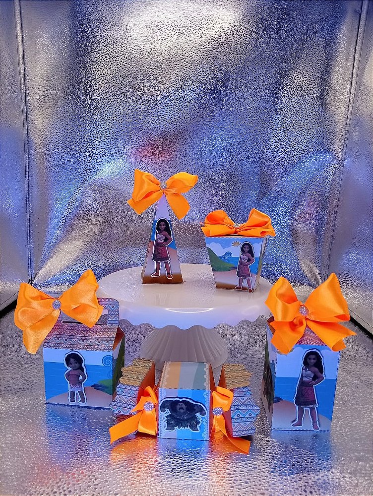 Kit Festas Personalizados Moana para Festas Infantis