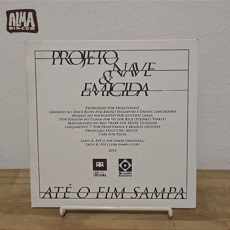 PROJETONAVE & EMICIDA - ATÉ O FIM SAMPA (7`)