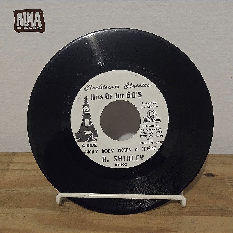 R. SHIRLEY /K. TUBBY - EVERY BODY NEEDS A FRIEND / FRIENDS VERSION (7`)