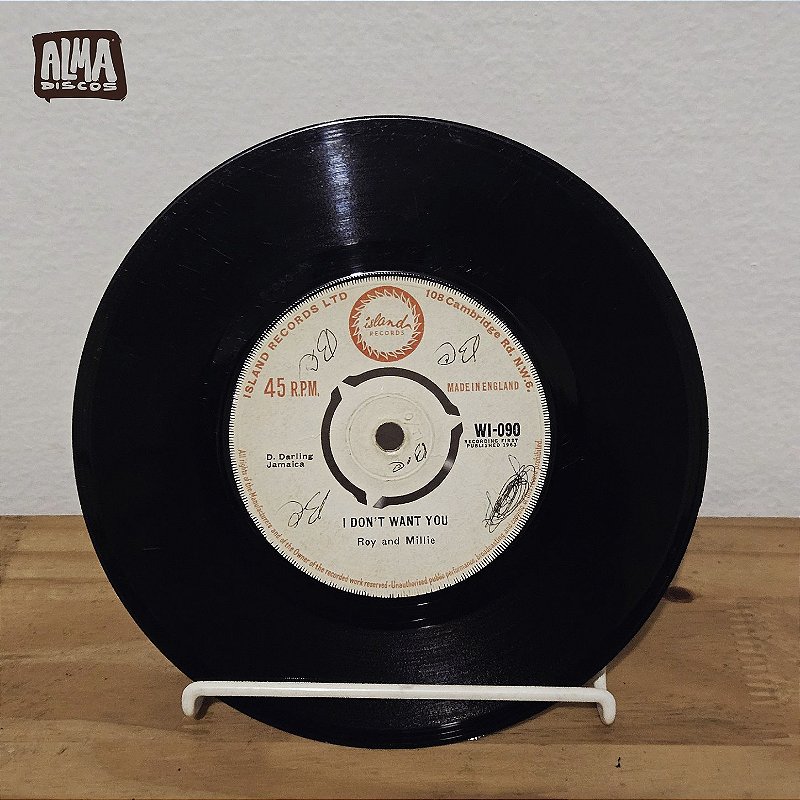 ROY AND MILLIE - THERE`LL COME A DAY / I DON`T WANT YOU (7`)