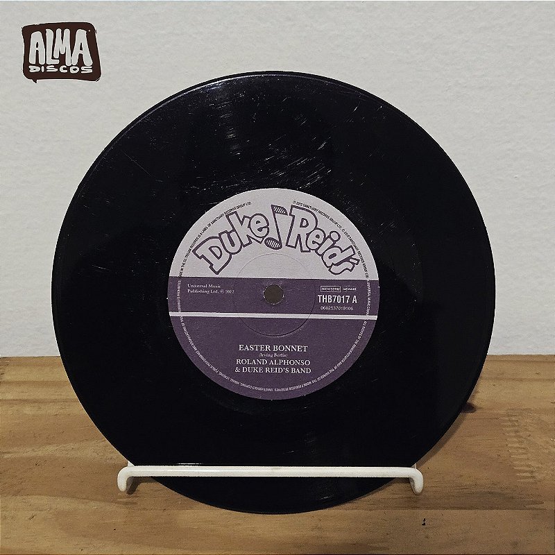 STRANGER & KEN / ROLAND ALPHONSO & DUKE REID`S BAND - FEELING OF LOVE / EASTER BONNET (7`)