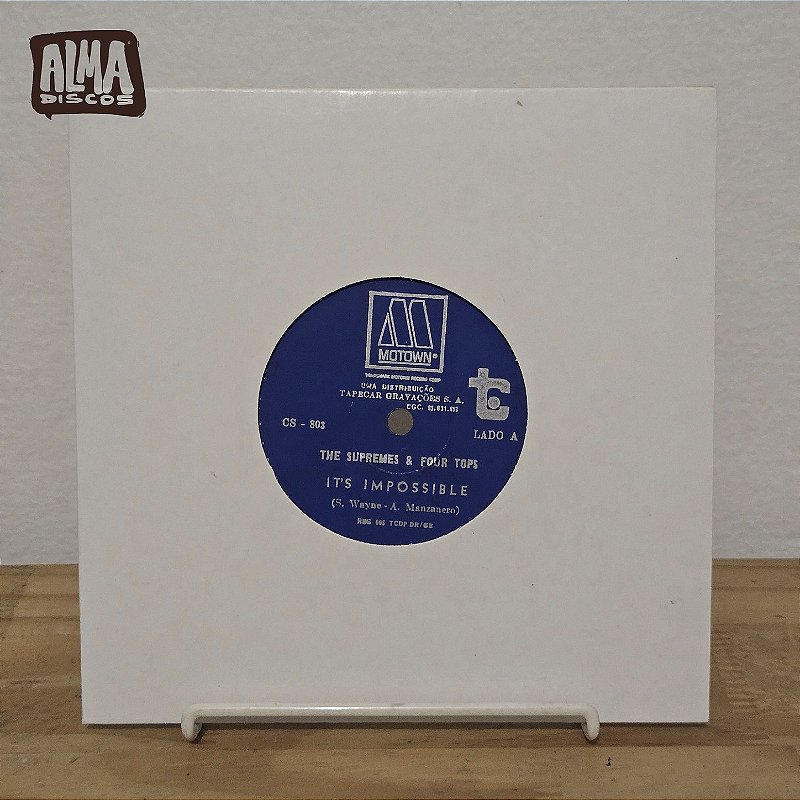 The Supremes & Four Tops - It`s Impossible / If Could Build My Hole World Around You (7`)