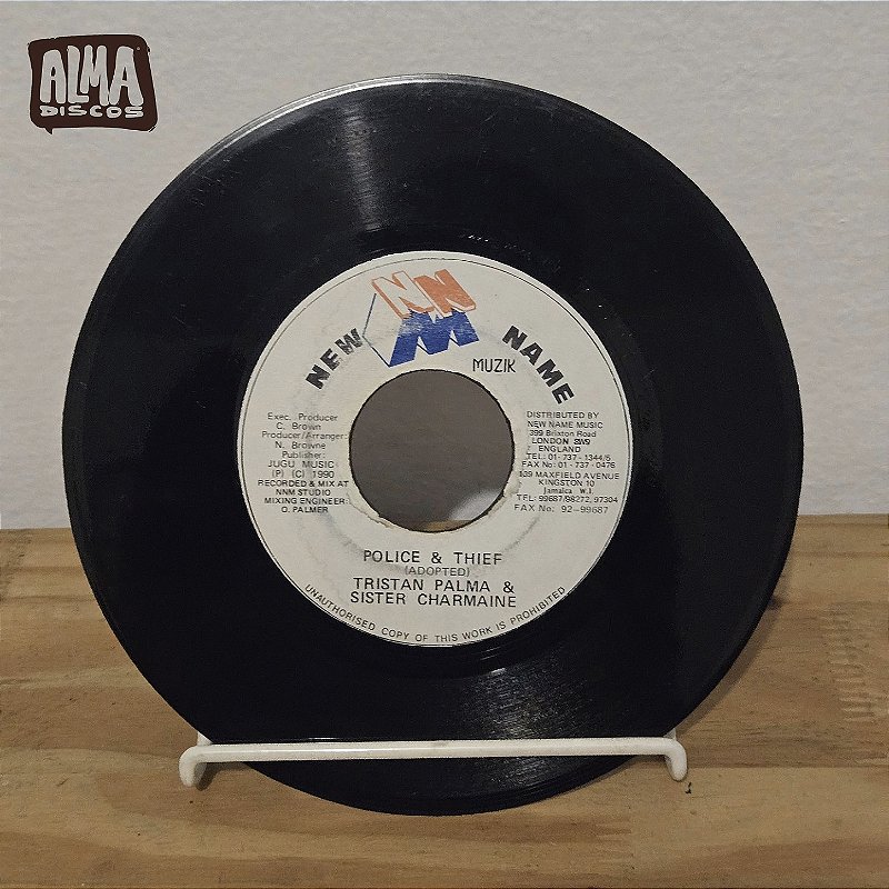 TRISTAN PALMA & SISTER CHARMAINE POLICE & THIEF / NEW NAME MUSIC (7`)