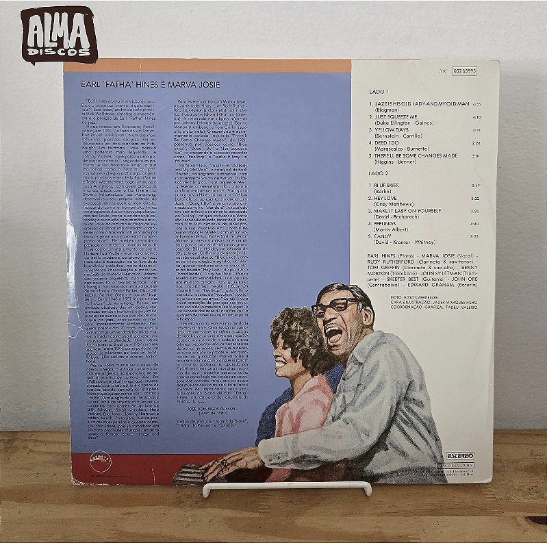 EARL ‘FATHA’ HINES WHIT MARVA JOSE - JAZZ IS HIS OLD LADY …AND MY OLD MAN