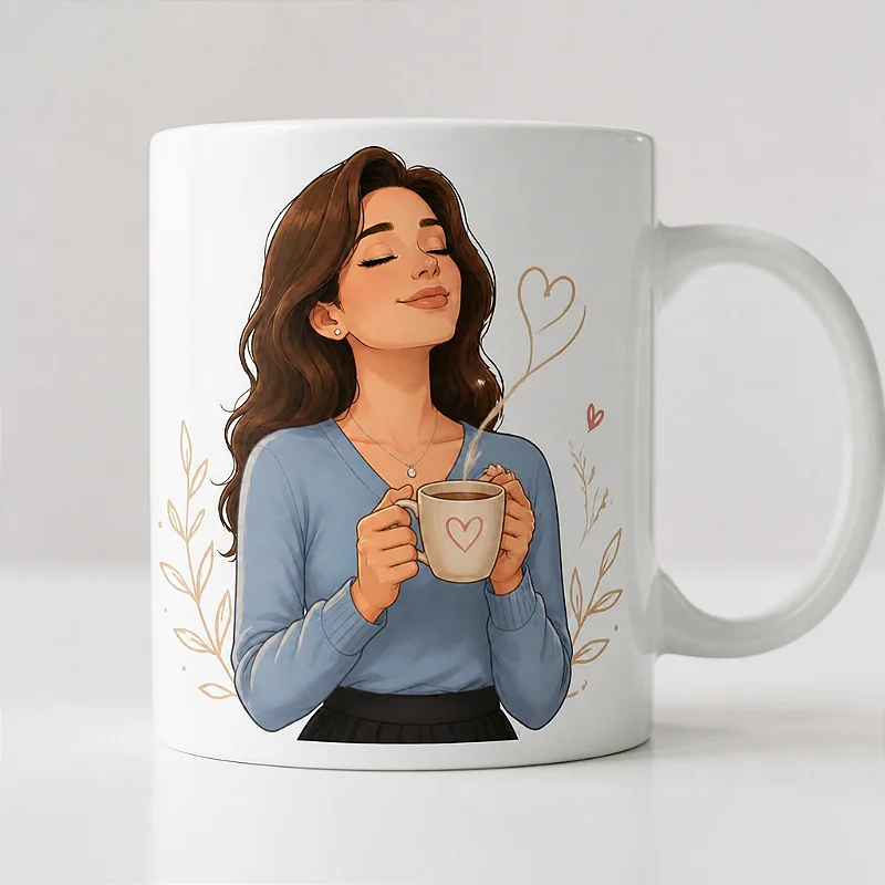 Caneca de Porcelana Te amo, Deus! - 350ml