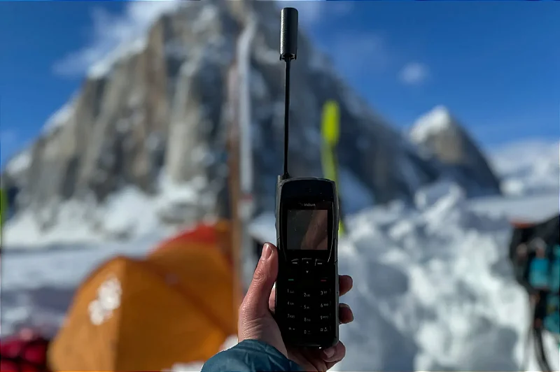 TELEFONE IRIDIUM 9555 DE COMUNICAÇÃO MÓVEL POR VOZ VIA SATÉLITE