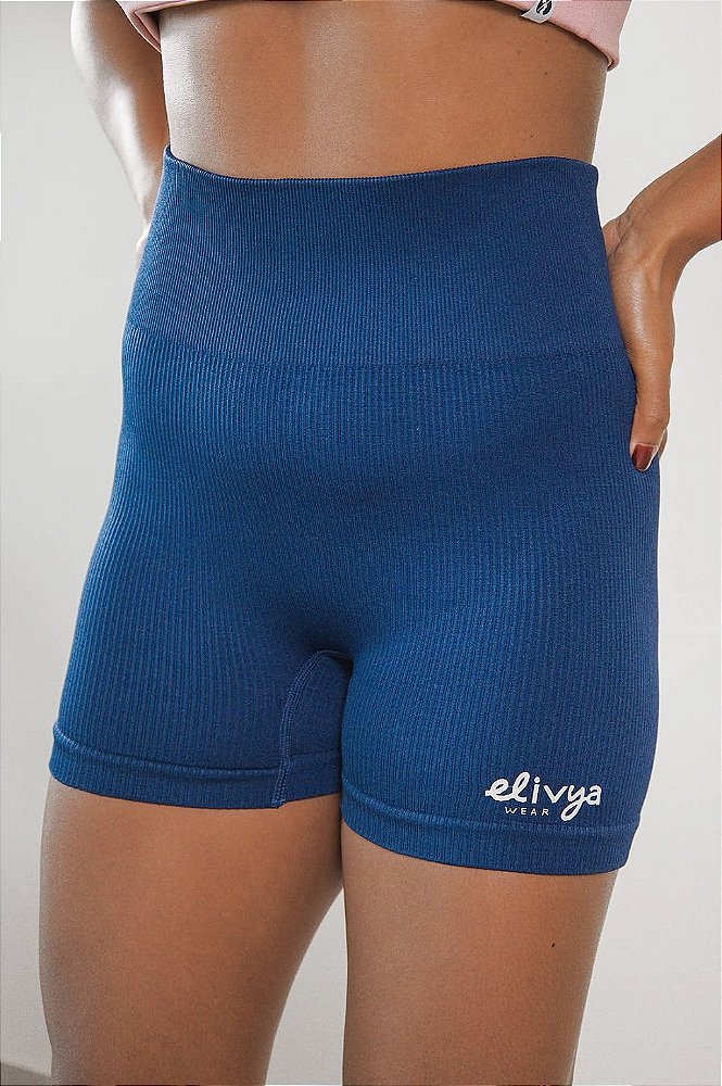 Shorts Canelado ELIVYA - Poliamida