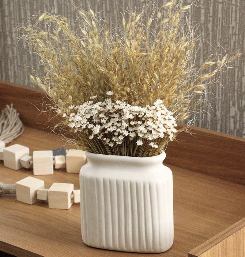 Vaso Decorativo de Mesa 15cm - Coleção Artefato